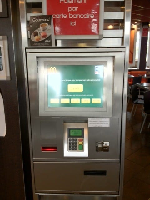 Bornes McDonald's