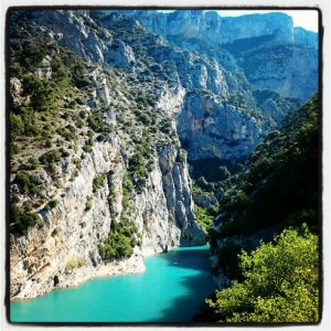 Kayaking Verdon Gorge