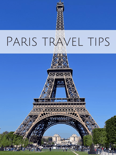Paris travel tips