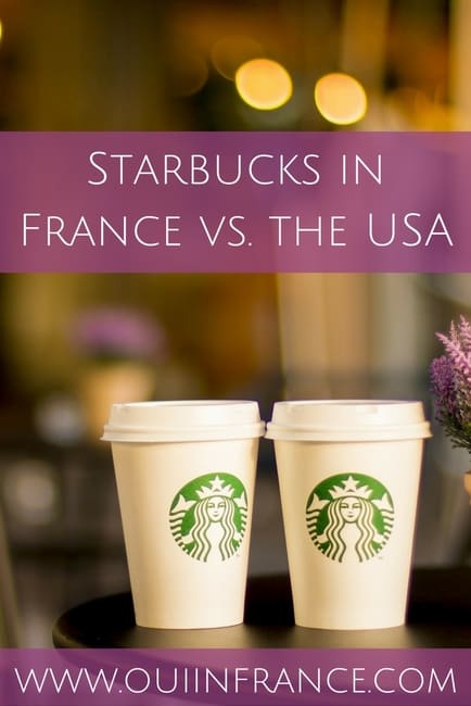 Starbucks in France vs. the USA