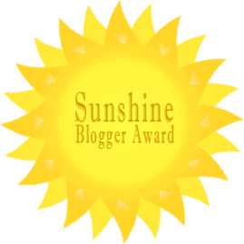 The Sunshine Blogger Award: Some Friday fun