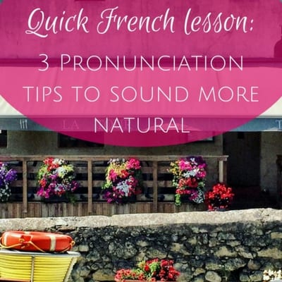 3 French pronunciation audio tips to sound more natural