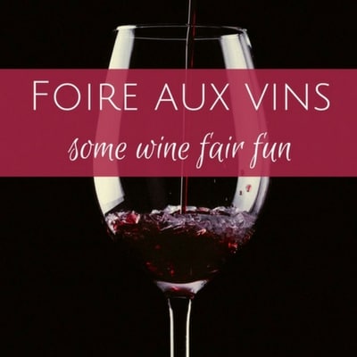 A visit to my local foire aux vins