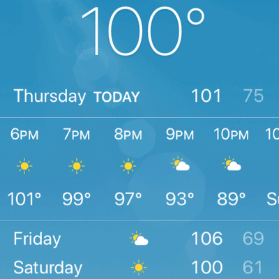 I finally got air conditioning in France