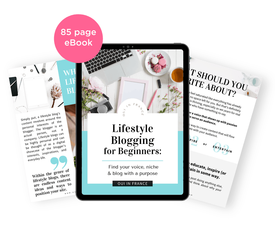 lifestyle blogging for beginners