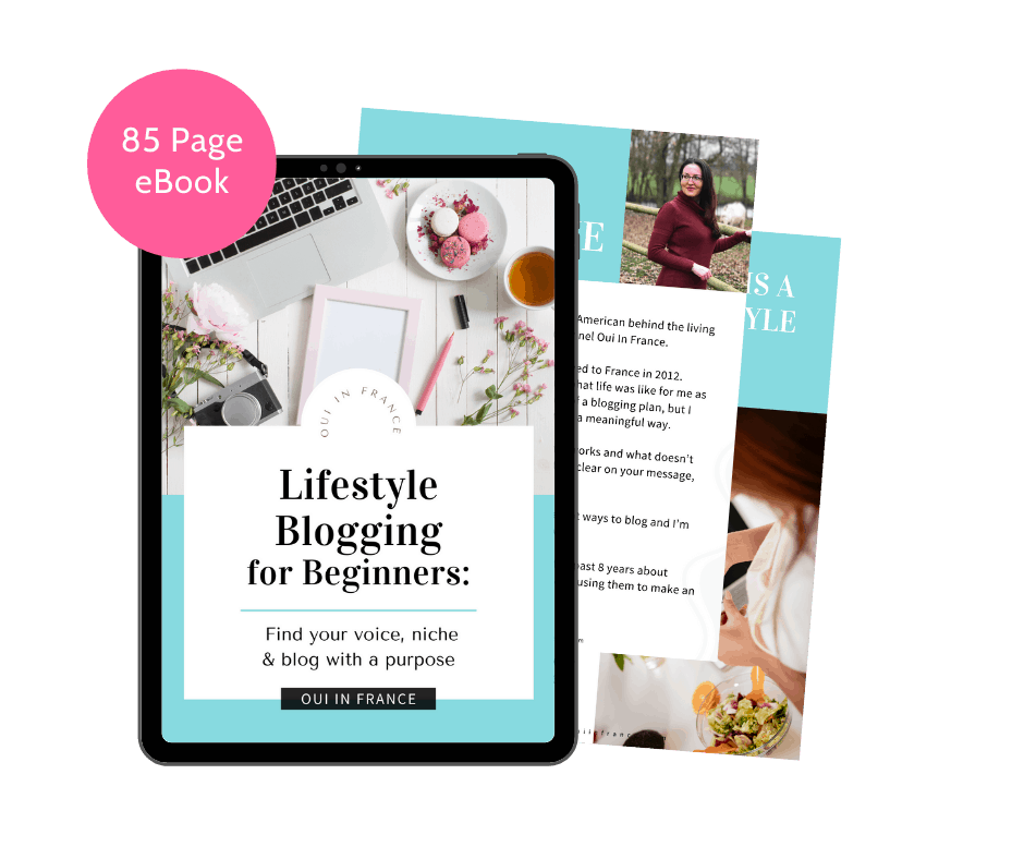 mockups ebook lifestyle blogging beginners