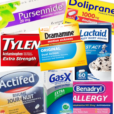 Do you know these 10 American medications & their French equivalents?