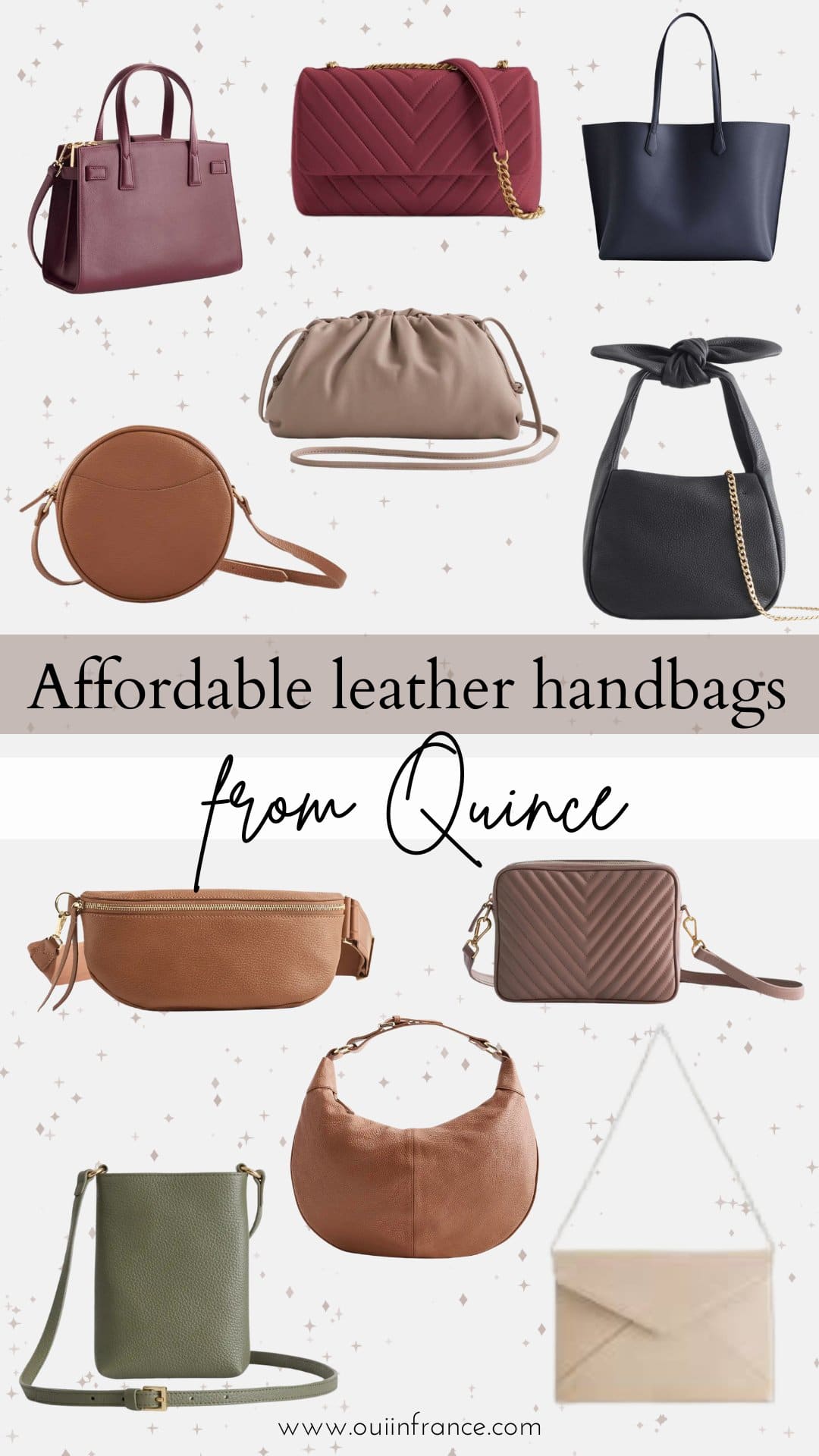 affordable italian leather purses quince (Your Story)
